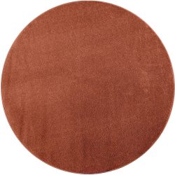 Paco Home Teppich »Porto 890«, rund, 9 mm Höhe, Kurzflor, Uni-Farben, ideal im Wohnzimmer & Schlafzimmer