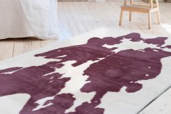 Arte Espina Fellteppich »Rabbit Animal 500«, rechteckig, Kuhfell-Muster, Kunstfell, weicher Flor