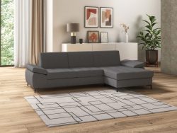DOMO collection Ecksofa »Capelo«, mit Armteilverstellung, wahlweise mit Bettfunktion, inklusive Federkern