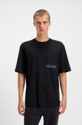 HUGO Blue T-Shirt »Nogoste«, Rundhalsausschnitt, regular fit, Brusttasche