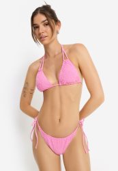 LSCN by LASCANA Triangel-Bikini aus trendiger Strukturware