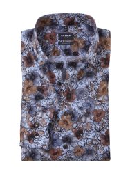 OLYMP Langarmhemd »Luxor modern fit« mit floralem Print