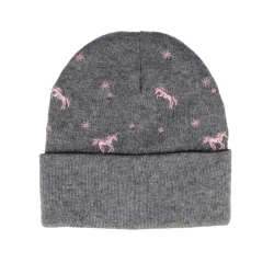 Winter-Strickmütze Einhörner
