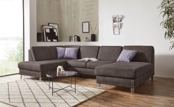 sit&more Wohnlandschaft »Clio V«, wahlweise mit Bettfunktion und Bettkasten, inklusive Federkern