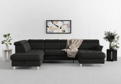 sit&more Wohnlandschaft, inklusive Kopfteilverstellung, wahlweise mit Bettfunktion und Bettkasten