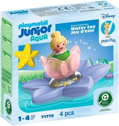 Playmobil® Spielbausteine »Junior Tinkerbells magische Feen-Schwimmblume 71772«, (4 St.)