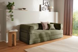 Jockenhöfer Gruppe Schlafsofa »Folda, Dauerschläfer, Breite 206 cm, Liegefläche 181x198 cm« mit Bett-/Schlaffunktion, inkl. 1x Zierkissen, Tonnentaschenfederkern