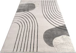 Paco Home Teppich »Tuana 216«, rechteckig, Kurzflor, modernes Design, Regenbogen, Hoch-Tief Struktur, Scandi-Look
