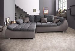 my home Ecksofa »Liliana«, wahlweise mit Bettfunktion