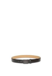 Calvin Klein Ledergürtel »TITLECASE PLAQUE BUCKLE 32MM«, Grössenverstellbar