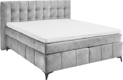 ED EXCITING DESIGN Boxspringbett »Oregon«, inkl. Duo-Matratze - Kokosmatte, Filzabdeckung