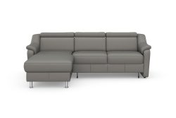 sit&more Ecksofa »Freetown«, inklusive Kopfteilverstellung und komfortablem Federkern, wahlweise mit Bettfunktion und Bettkasten