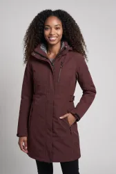 Killtec Parka mit Kapuze mit verschweissten Nähten, 10.000 mm Wassersäule, wasser- und winddicht