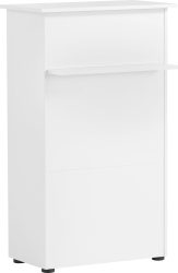 Schildmeyer Empfangstheke, Empfangstresen, 65x110 cm, Soft-Close-Ausstattung