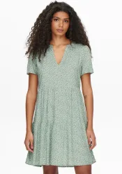 Only - Kleid, für Damen, Zweifarbig, Größe L