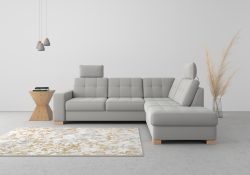 sit&more Ecksofa, wahlweise mit Bettfunktion und Bettkasten