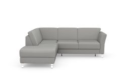 sit&more Ecksofa »Visby V«, Wahlweise mit Bettfunktion und Stauraum, frei im Raum stellbar, mit Federkern, auch erhältlich in dem besonders leicht mit Wasser zu reinigendem 