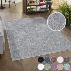 Carpet City Hochflor-Teppich »City Shaggy«, rechteckig, 30 mm Höhe, Teppich Einfarbig Uni, besonders flauschig-weich, ideal für Wohnzimmer & Schlafzimmer