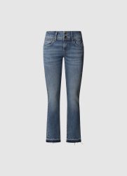Pepe Jeans Slim-fit-Jeans »SLIM JEANS LW« mit doppeltem Knopfverschluss