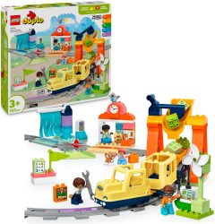 10428 DUPLO Town Große interaktive Eisenbahn, Konstruktionsspielzeug