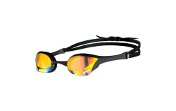 Arena Cobra Ultra Swipe Mirror Schwimmbrille orange, Harte GläserVerspiegelte Gläser