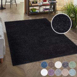 Carpet City Hochflor-Teppich »City Shaggy«, rechteckig, 30 mm Höhe, Teppich Einfarbig Uni, besonders flauschig-weich, ideal für Wohnzimmer & Schlafzimmer