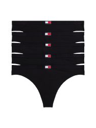 Tommy Hilfiger Underwear Tanga »5 PACK FLAG THONG« Packung, 5er, 5 Stk. tlg., mit Logo