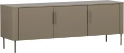3-türiges Design Lowboard „Gunaro“ aus nachhaltigem Massivholz De Eekhoorn