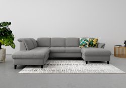 sit&more Wohnlandschaft, wahlweise mit Kopfteilverstellung, Bettfunktion und Stauraum
