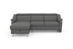 sit&more Ecksofa »Freetown«, inklusive Kopfteilverstellung und komfortablem Federkern, wahlweise mit Bettfunktion und Bettkasten