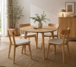 mutoni - Esstisch Melrose natur 105, One Size, Braun