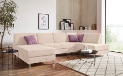 sit&more Wohnlandschaft »Clio V«, wahlweise mit Bettfunktion und Bettkasten, inklusive Federkern