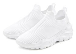 LASCANA Sneaker, aus elastischem Material