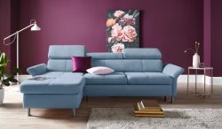 exxpo - sofa fashion Ecksofa, inkl. Kopf- bzw. Rückenverstellung, wahlweise mit Bettfunktion und Bettkasten