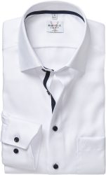 MARVELIS Langarmhemd Businesshemd, New-Kentkragen, modern fit