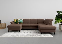 sit&more Wohnlandschaft, wahlweise mit Kopfteilverstellung, Bettfunktion und Stauraum