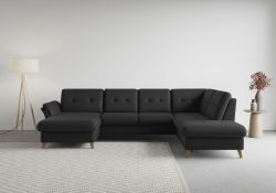 sit&more Wohnlandschaft »Göteborg«, inklusive Sitztiefenverstellung und Federkern, wahlweise mit Bettfunktion und Bettkasten