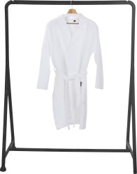 done.® Damenbademantel »MySense«, Waffelpiqué-Struktur, in leichter Qualität, reine Baumwolle, mit Schalkragen und aufgesetzten Taschen, kurz