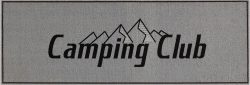 my home Läufer »Camping Club«, rechteckig, mit Schriftzug, ideal für Camper, In- und Outddor geeignet