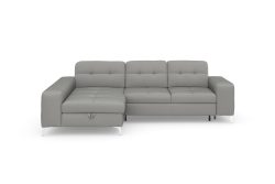 sit&more Ecksofa »Balvieni«, inklusive Sitztiefenverstellung und Federkern, wahlweise mit Bettfunktion und Bettkasten