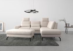 sit&more Ecksofa »Cinturo«, inklusive Sitztiefenverstellung und Federkern
