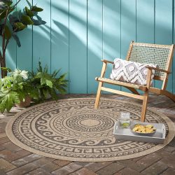 Ayyildiz Teppiche Outdoorteppich »COMILLA 0887«, rund, Pflegeleicht / Strapazierfähig / In- und Outdoor geeignet
