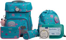 SCHOOL-MOOD® Schulranzen »Champion Pro« retroreflektierende Flächen mit LED-Patchy