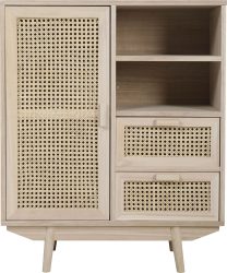Sideboard Rattangeflecht 70x36x85 natur