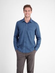 LERROS Langarmhemd »LERROS Herrenhemd, Fancy-Twill«