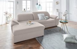 exxpo - sofa fashion Ecksofa, wahlweise mit Bettfunktion und Bettkasten