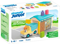 71686 Junior: LKW mit Sortiergarage, Konstruktionsspielzeug