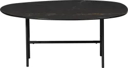 mutoni - Couchtisch Vajen 80x60, One Size, Schwarz