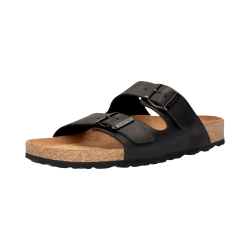 Salamander Pantolette Sommerschuh, Hausschuh mit Schnallenverschlüsse und Fussbett