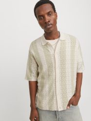 Jack & Jones Polokragenpullover »JORTYLER KNIT SS POLO SN«